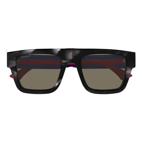 NEW GUCCI SUNGLASSES HAVANA BLUE RED BROWN UNISEX EYEWEAR  display picture 2